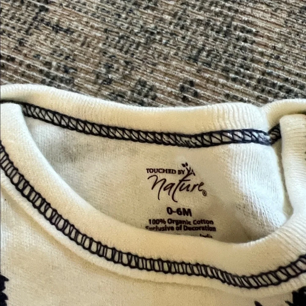 Cozy White‎ and Navy Kids Sleep Sack
